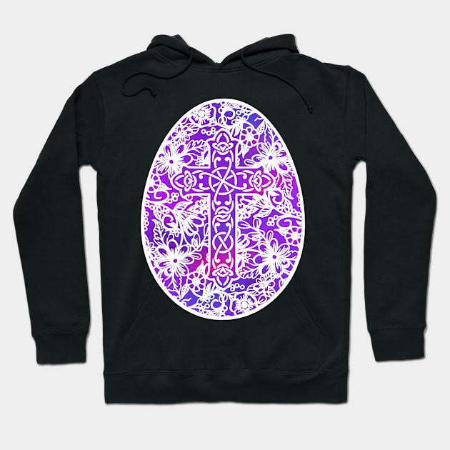 Easter Egg Pysanky Style | Cherie's Art(c)2021 Hoodie by CheriesArt